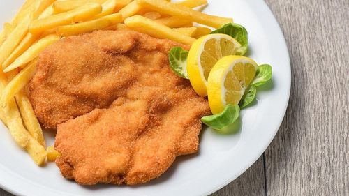 Cotoletta con patatine