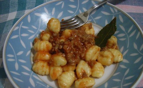 Gnocchi al sugo d'anatra